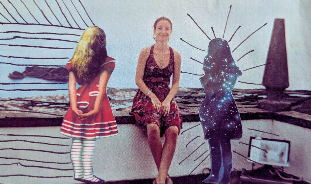 Multimedia collage of evolving timelines